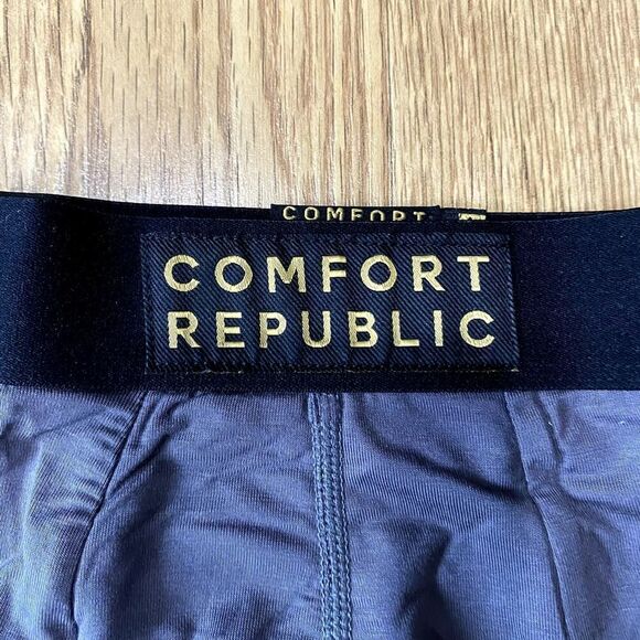 Comfort Republic Bamboo Brief Underwear Gray Medium - Picture 3 of 6